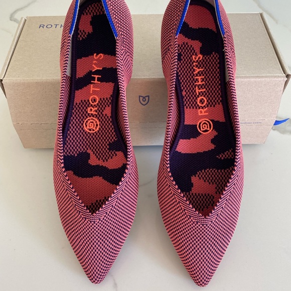 Rothy’s Rose Double Stitch Point - Picture 3 of 6